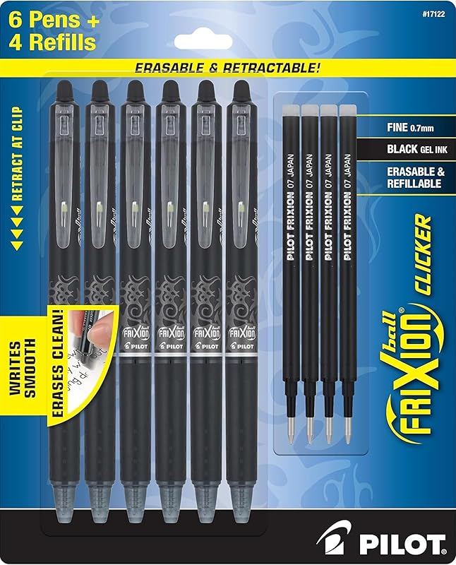 FriXion Pilot Frixion Erasable Pens Retractable